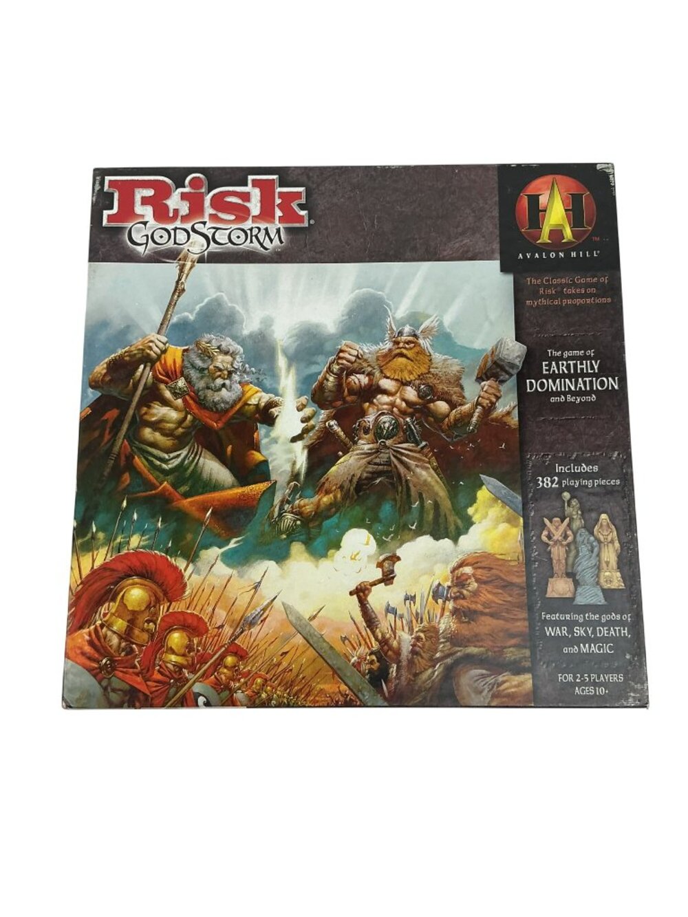 New Vintage Risk Godstorm Board Game Complete Avalon Hill